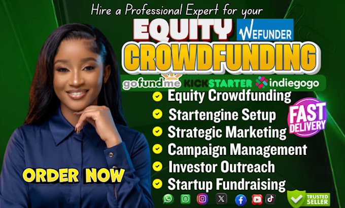 create equity crowdfunding campaign for wefunder startengine investors startups