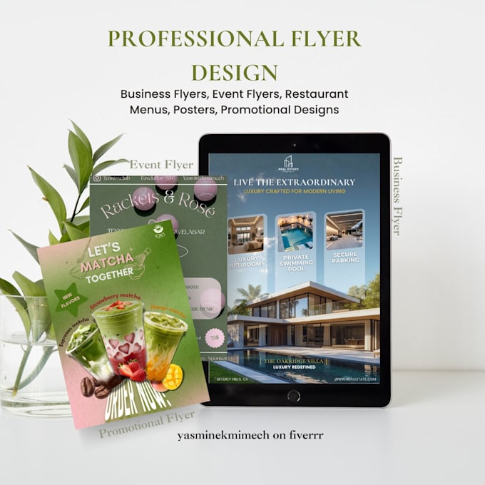 design a professional flyer
