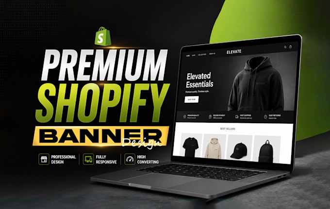 design premium shopify banner