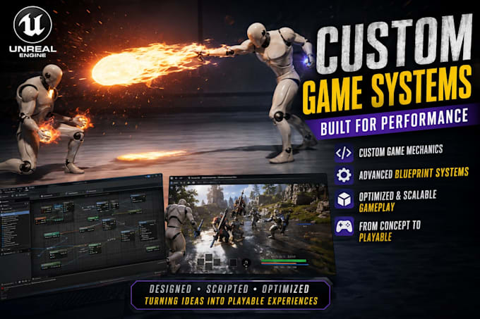 do unreal engine game development, unreal engine blueprint, combat system