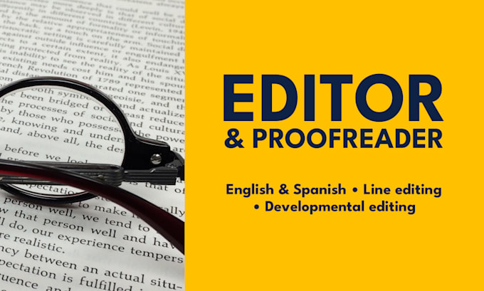 be your bilingual editor and proofreader