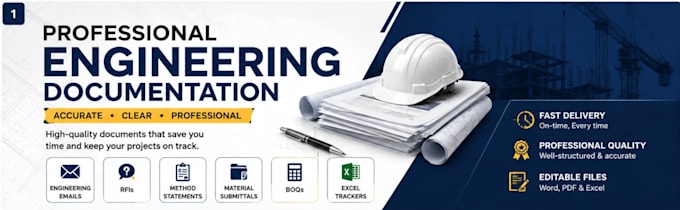 prepare professional engineering documents
