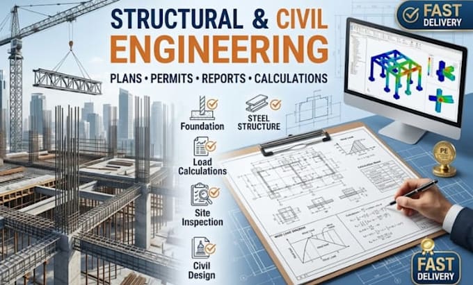 do professional civil and structural engineering design