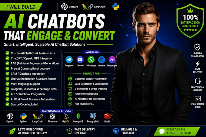 build python automation bots, web scrapers, trading bots and apis
