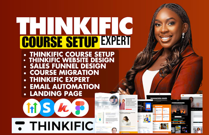 build thinkific course website, course upload, thinkific course migration