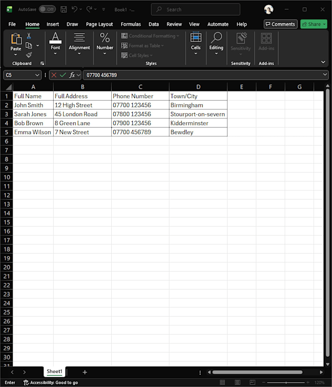 do fast, accurate data entry, typing and admin work