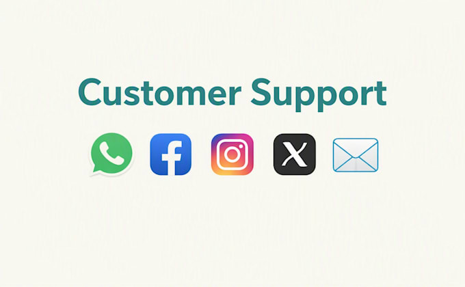 customer support via whatsapp and social media