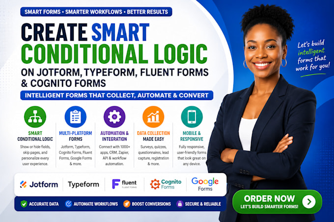 create smart conditional logic on jotform typeform fluent forms ad cognito forms