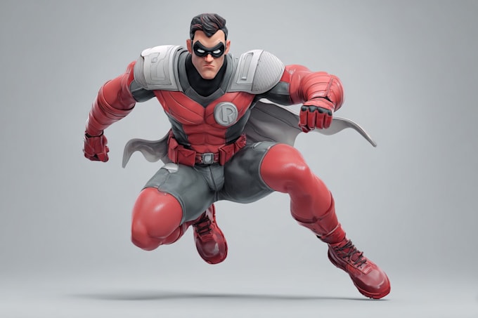 superhero character for comics