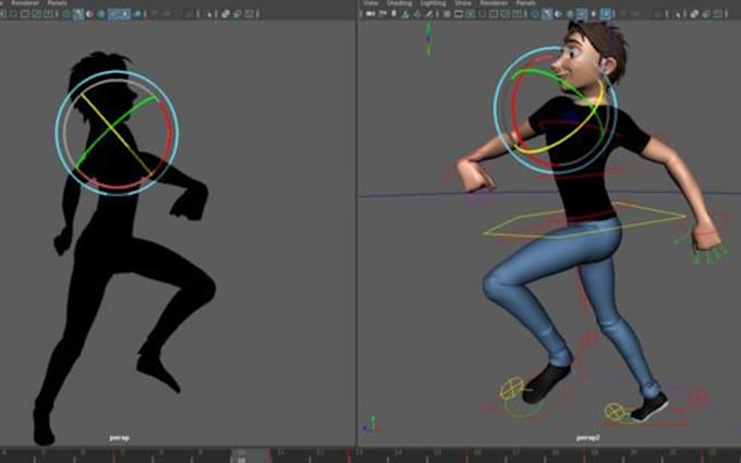 3d game character animation 3d rigging model unreal engine ue5 game animation