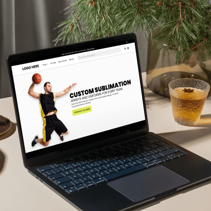create your landing page
