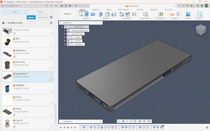 do industrial product design in fusion 360