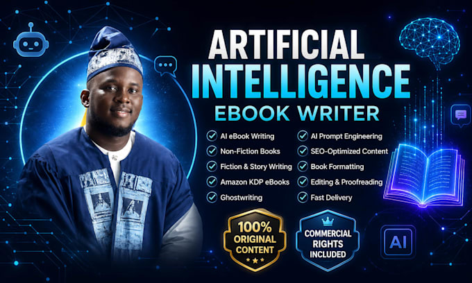 write artificial intelligence ebook, cybersecurity, lead magnet, ai, robotics,ml