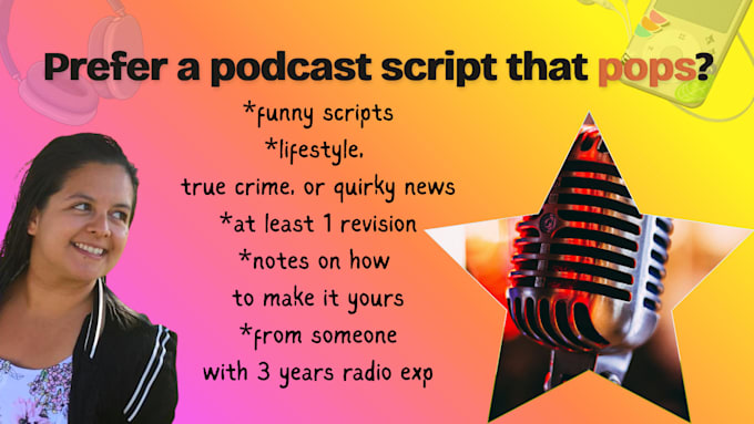 write your podcast script