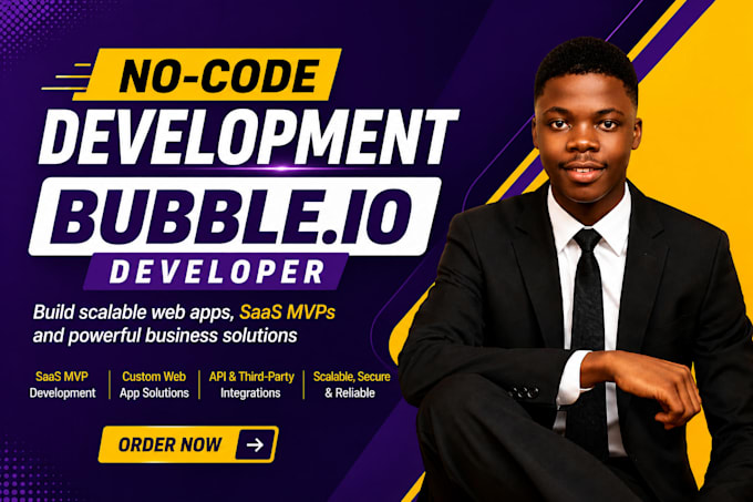 build bubble io app, bubble website, bubble developer, saas mvp, ai web app