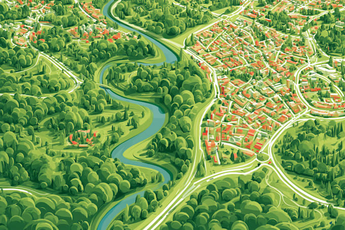 do vector map illustration and event map