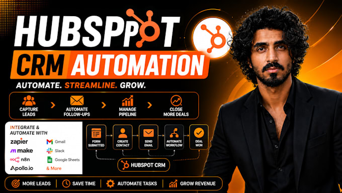 setup hubspot, gohighlevel, zoho CRM, pipedrive, and mondaycrm