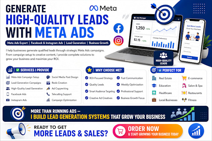 create high converting meta ads for lead generation