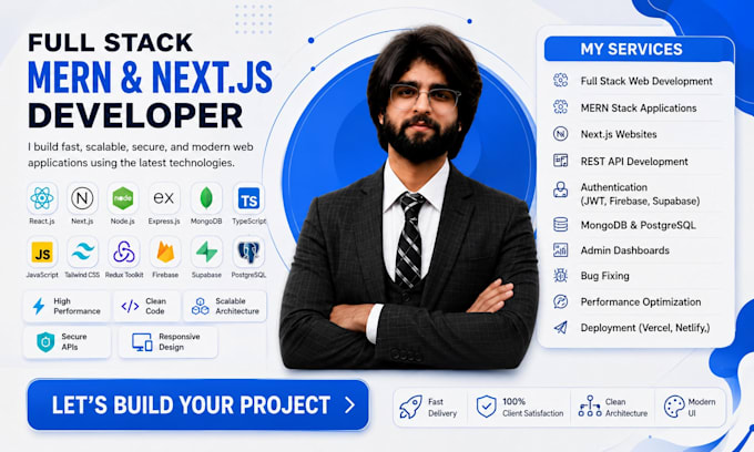be your full stack mern developer