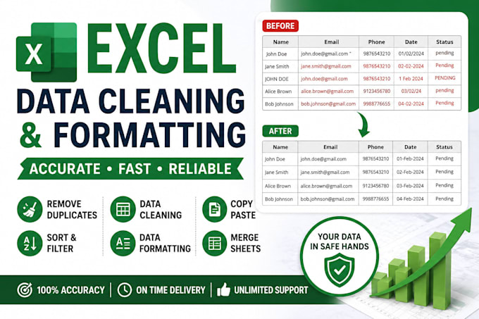 clean excel data remove duplicates and format spreadsheets