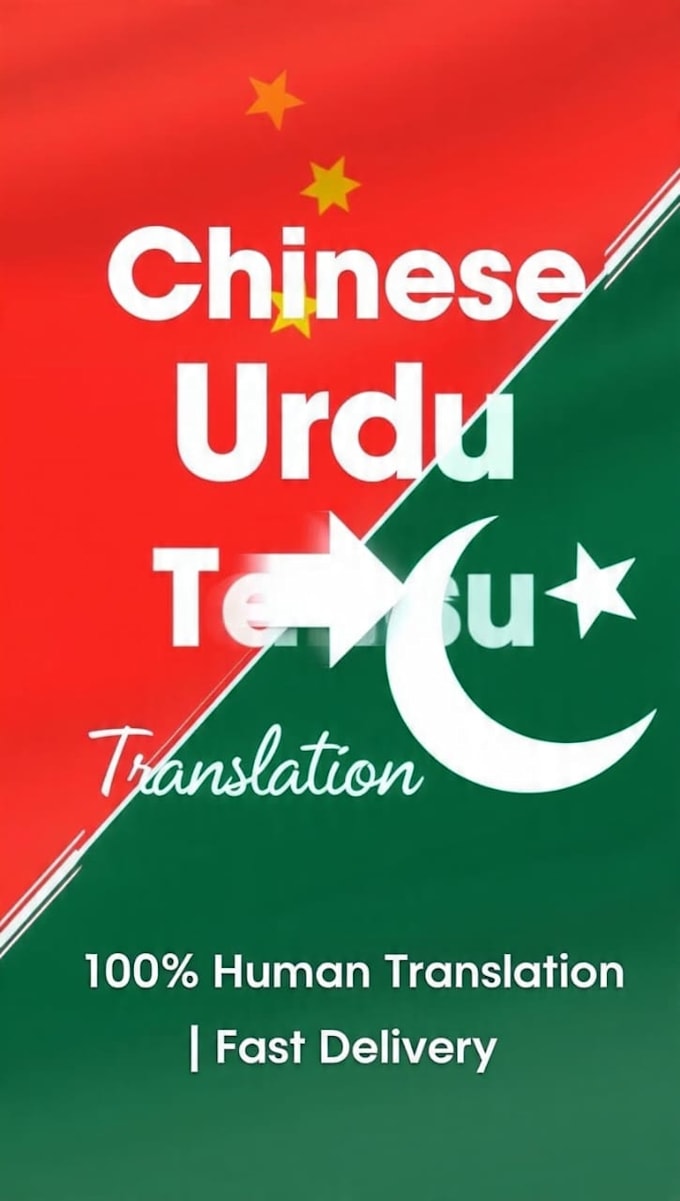 translate urdu to english and mandarin accurately