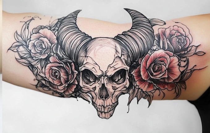 create a tattoo design of tattoo sleeve