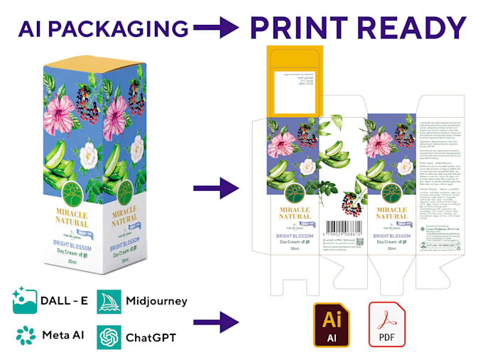 convert your ai generated design into print ready vector file