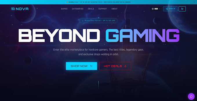 make website with attractive look