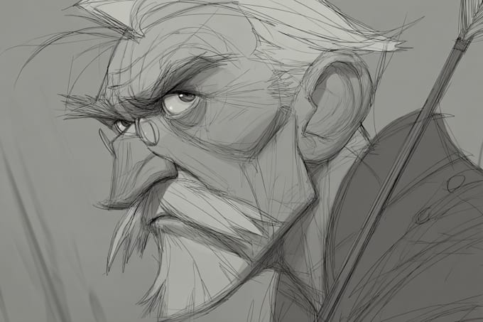 sketch your favorite character