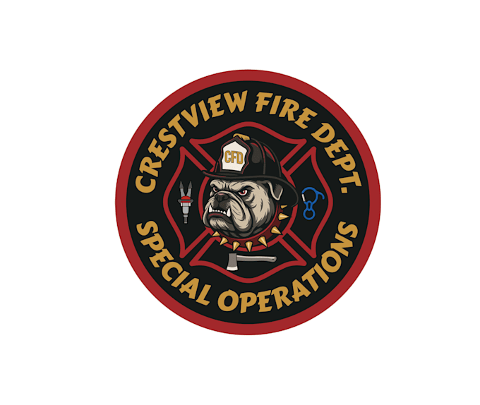 make professional fire rescue logo for your company