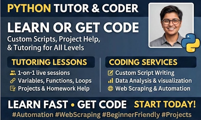 teach you basic python programming for beginners