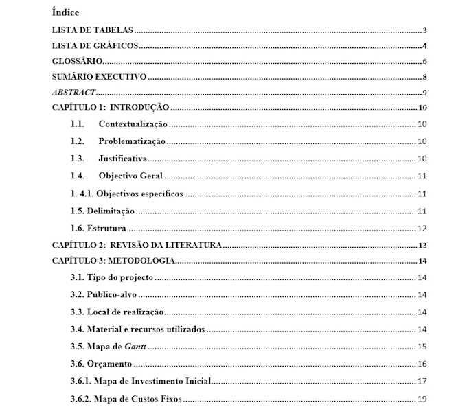format your word document with toc and page numbers