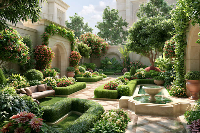 do landscape designing home garden high quality renderings