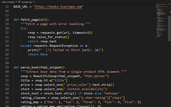 write a python script for automation, data processing, or task scheduling
