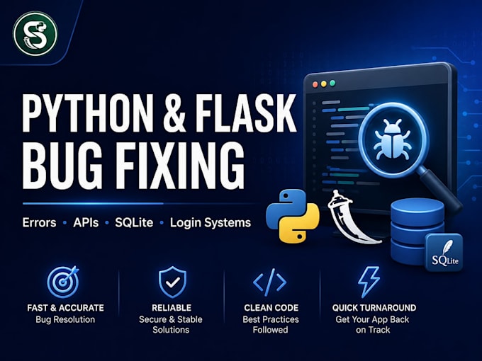 fix bugs in your python or flask web application