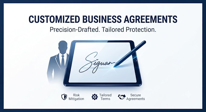 write customized business agreement documents and tailored contracts