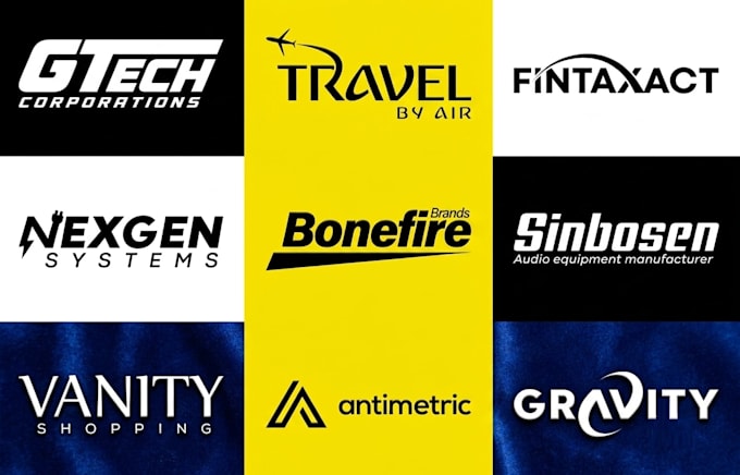 design custom wordmark, lettermark, typography, text, letter or font logo