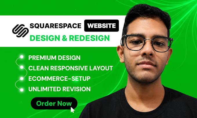 design a clean, premium minimalist squarespace website
