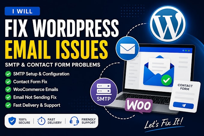 fix wordpress email not sending and SMTP issues