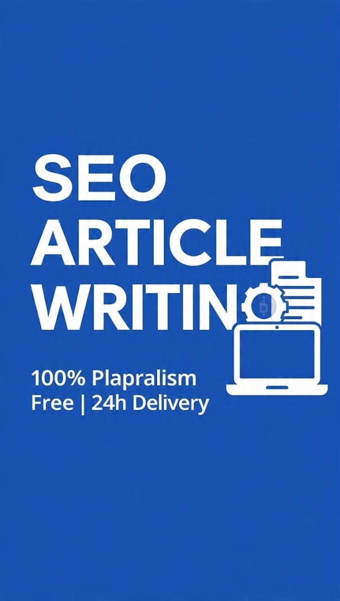write SEO optimized articles and blog