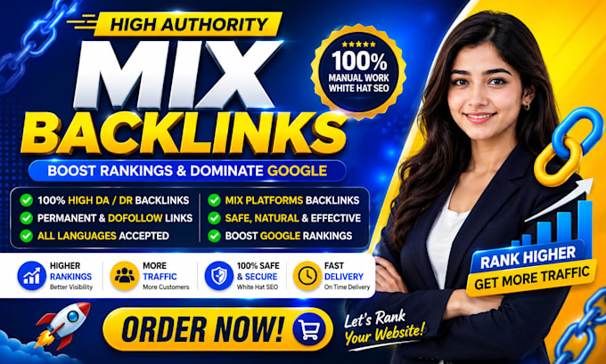 create mixed backlinks with manual white hat link building