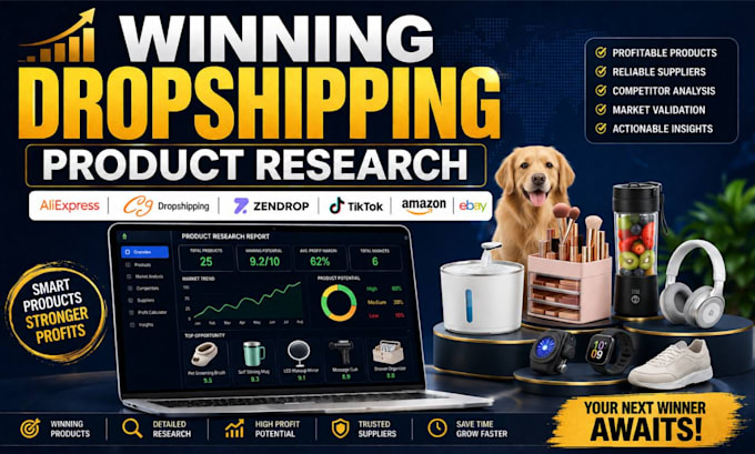 do winning dropshipping product research