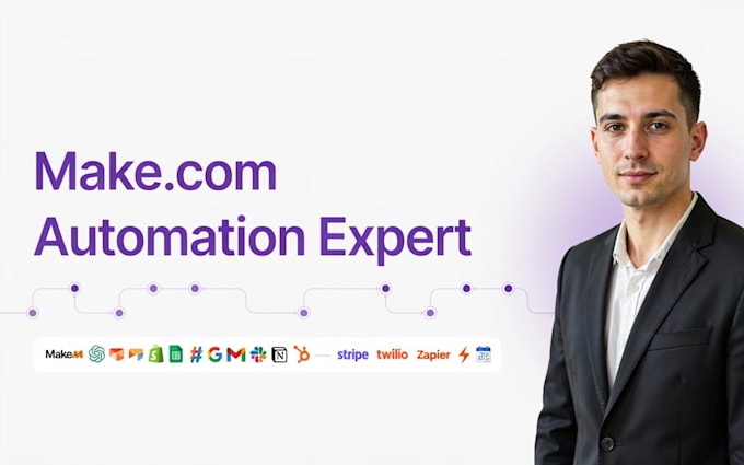 fix make com automation, make com scenario and be your make com expert