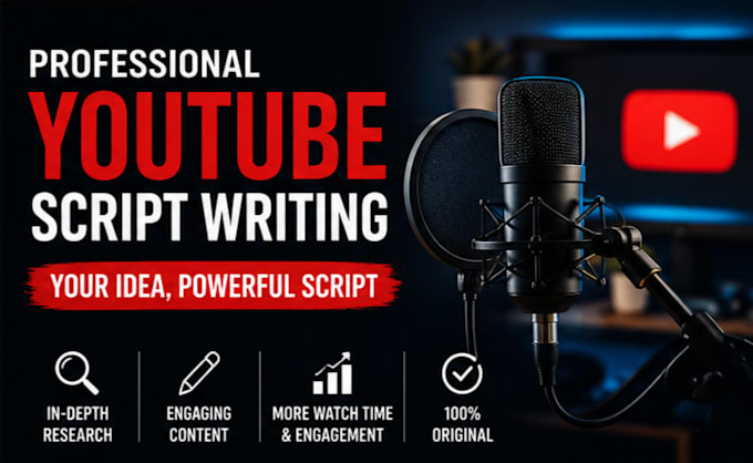 write high retention youtube scripts for cash cow and faceless channels