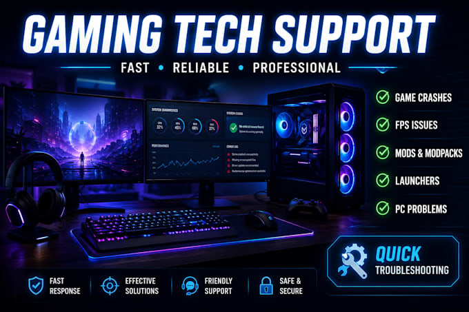 troubleshoot your gaming PC problems