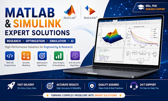 develop matlab and simulink optimization algorithms