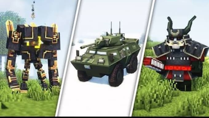 develop custom minecraft mods with mobs, weapons, vehicles and dimensions