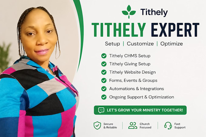 tithely expert, tithely chms setup, tithely giving, tithely website, tithely