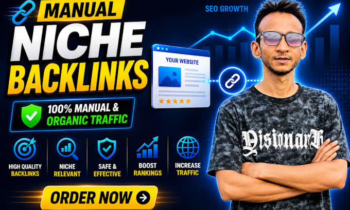 build manual niche relevant contextual backlinks