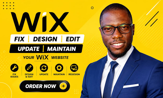 fix wix website issues design edit update and maintain your wix website redesign